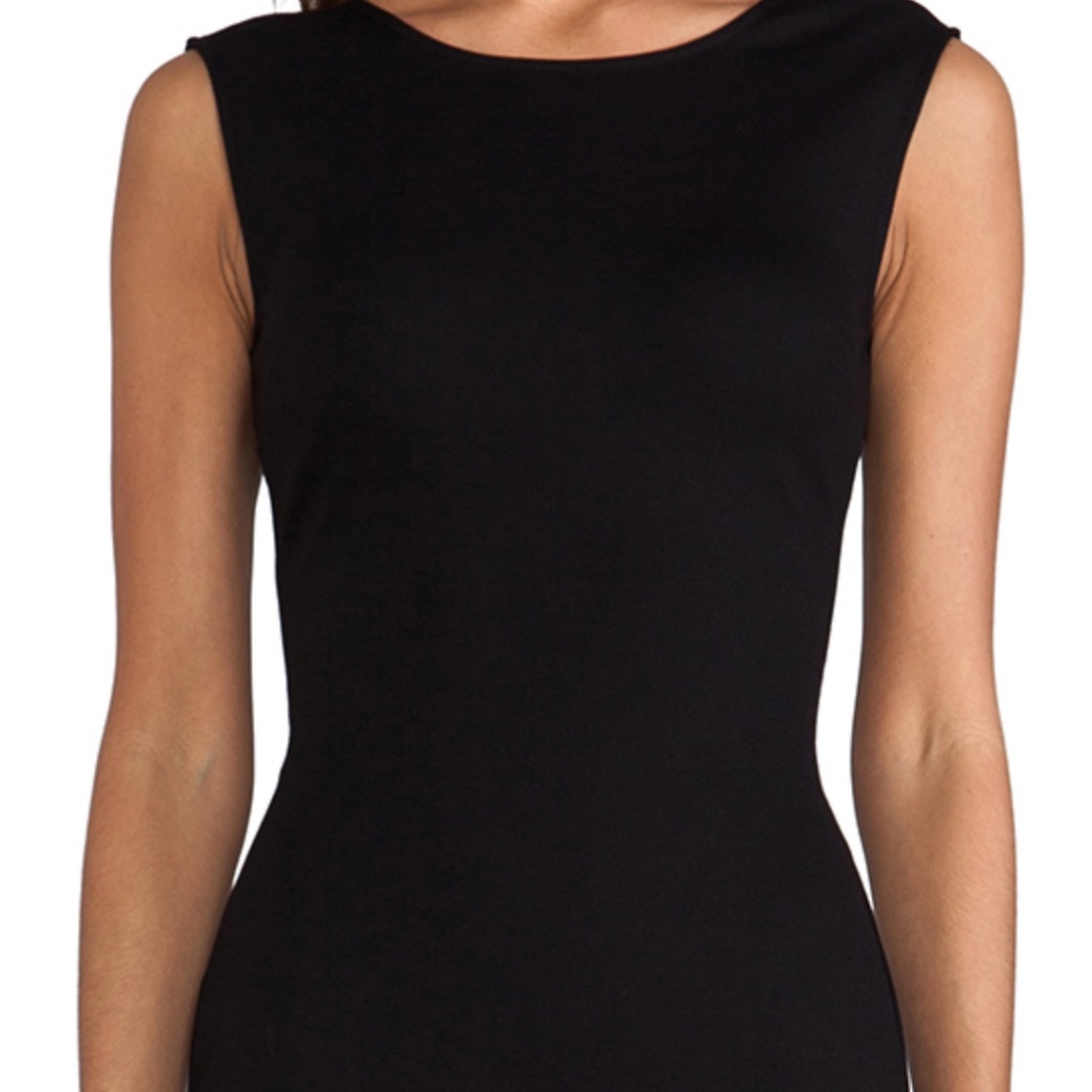 Juicy Couture Solid Ponte Little Black Dress - Picture 6 of 13